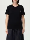 Ps By Paul Smith T-shirt Ps Paul Smith Woman Color Black In Black