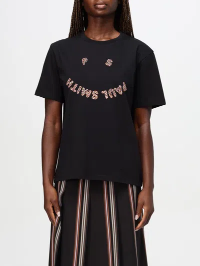 Ps By Paul Smith T-shirt Ps Paul Smith Woman Color Black In Schwarz