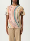 Ps By Paul Smith Ps Paul Smith New Swirl Cotton T-shirt
