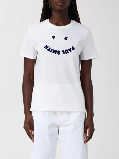 Ps By Paul Smith Top Woman Ps Paul Smith In White