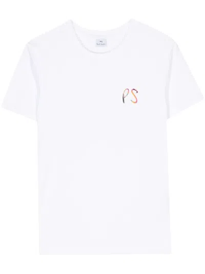 Ps By Paul Smith T-shirt With Logo In White