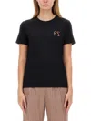 Ps By Paul Smith T-shirt With Logo In Black