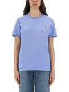 Ps By Paul Smith Ps Paul Smith Tshirt With Logo Patch In Blue