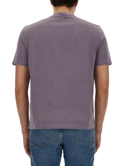 Ps By Paul Smith T-shirt With Logo In Purple