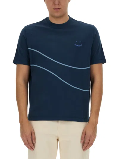 PS BY PAUL SMITH T-SHIRT WITH PRINT