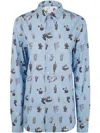 Ps By Paul Smith Ps Paul Smith Tailored Fit Shirt In Light Blue