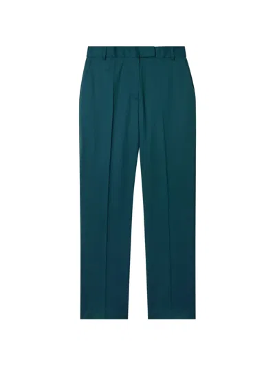 Ps By Paul Smith Tailored Trousers In Green
