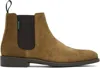 Ps By Paul Smith Tan Cedric Chelsea Boots In 62 Brown