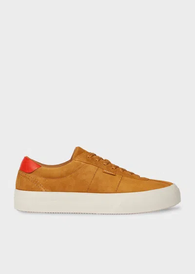 Ps By Paul Smith Tan Suede 'dillon' Trainers Brown