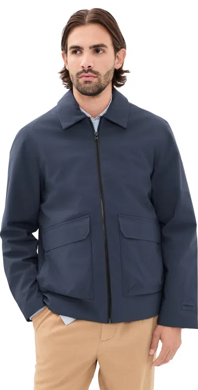 Ps By Paul Smith Taped Seam Jacket Very Dark Navy In Blue