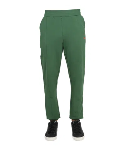 Ps By Paul Smith Tapered-leg Track Pants In Green
