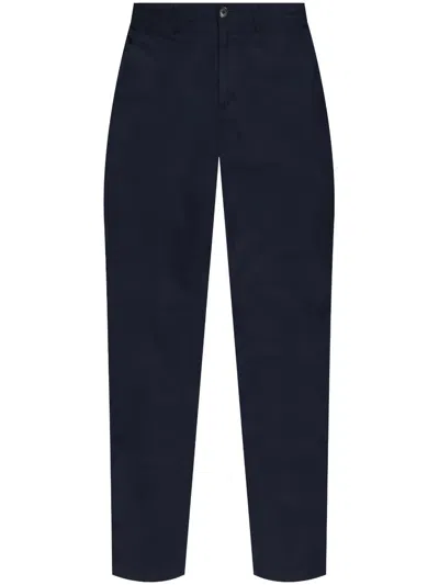 Ps By Paul Smith Tapered Trousers In Blue