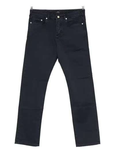Ps By Paul Smith Tapered Trousers In Blue