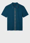 Ps By Paul Smith Ps Paul Smith Button Front Cotton Polo Shirt