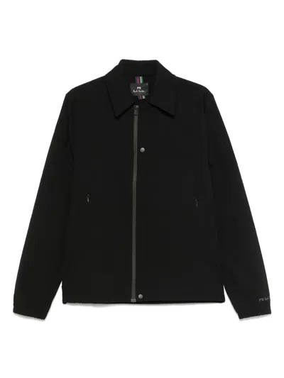 Ps By Paul Smith Textured Jacket In Black