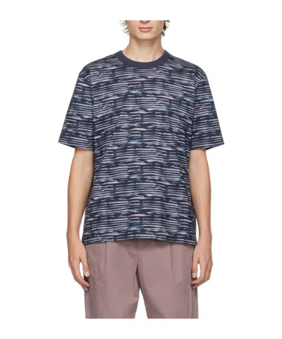 Ps By Paul Smith Tie-dyed Short-sleeved T-shirt In Multicolor