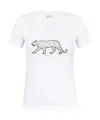 Ps By Paul Smith Tiger-print Cotton T-shirt In White
