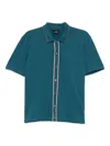 Ps By Paul Smith Trim Placket Shirt In Blue