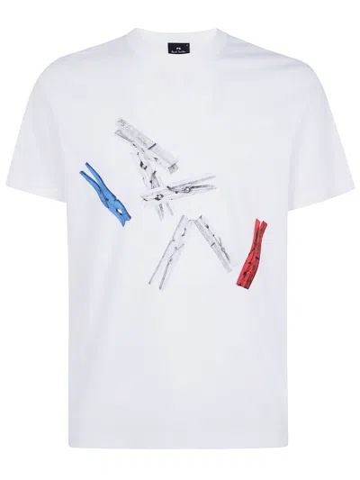 Ps By Paul Smith Ps Paul Smith T-shirt Men In White