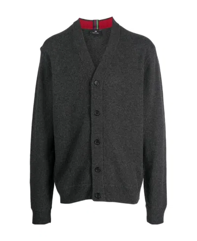 PS BY PAUL SMITH PS PAUL SMITH V-NECK KNITTED CARDIGAN