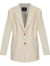 Ps By Paul Smith Ps Paul Smith Single Breasted Striped Blazer In Neutrals