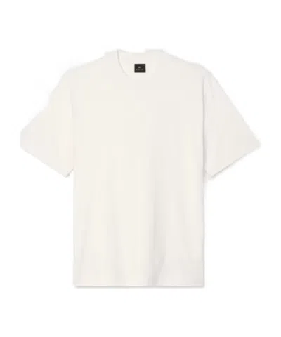 Ps By Paul Smith White Blanket-stitch 'happy' T-shirt