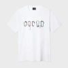 Ps By Paul Smith White 'carabiner' Print T-shirt In White