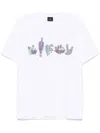 Ps By Paul Smith Cactus Lineup Tee In White