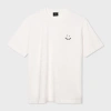 Ps By Paul Smith Ps Paul Smith Mens Ss Reg Fit Tshirt Ps Happy In White
