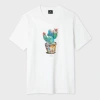 Ps By Paul Smith Ps Paul Smith Cactus Print T-shirt In White