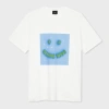 Ps By Paul Smith Happy T-shirt In White