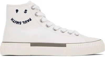 Ps By Paul Smith White Kibby Sneakers