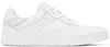 Ps By Paul Smith White Leather Liston Sneakers In 01 Whites