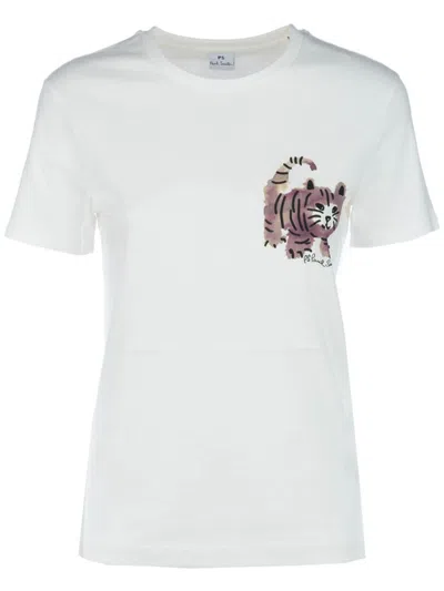 Ps By Paul Smith Ps Paul Smith Padlocks Cotton T-shirt