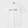Ps By Paul Smith White 'paint Dots' Print T-shirt In Multi