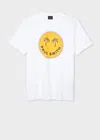 Ps By Paul Smith Ps Paul Smith Palm Trees Cotton T-shirt In White