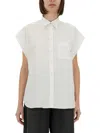 Ps By Paul Smith White Relaxed Solid Shirt In White