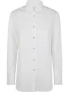 Ps By Paul Smith Ps Paul Smith Stretch Swirl Cuff Shirt In White