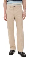 Ps By Paul Smith Wide Leg Chinos Medium Beige In Medium Beige