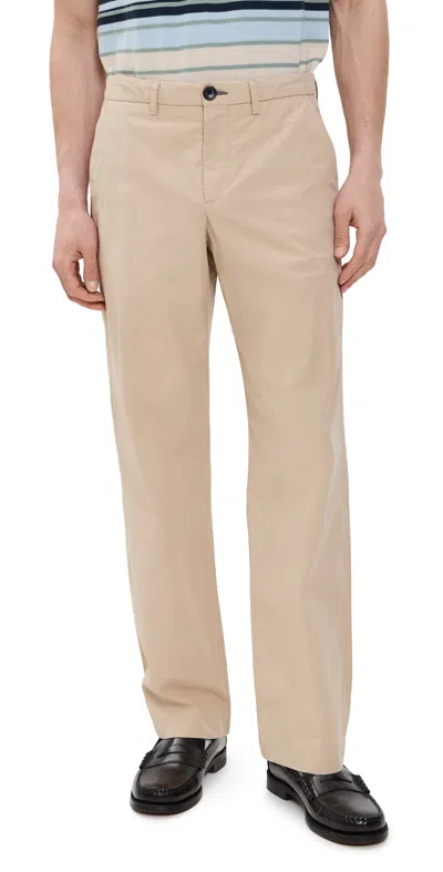 Ps By Paul Smith Wide Leg Chinos Medium Beige