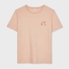 Ps By Paul Smith Women's Brown 'swirl' Ps Logo T-shirt In Brown