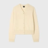 Ps By Paul Smith Women's Cream Knitted Cardigan White In Neutral