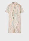 Ps By Paul Smith Ps Paul Smith Swirl Patterned Dress In Multicolour