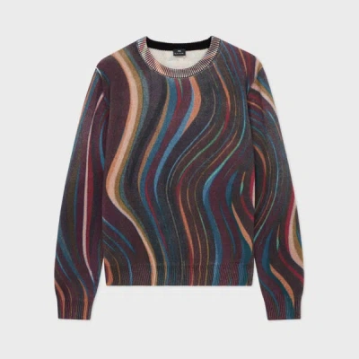 Ps By Paul Smith Women's Midnight Swirl Sweater Black