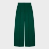 Ps By Paul Smith Womens Trousers Green In Green