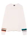 Ps By Paul Smith Ps Paul Smith Luxurious Wool Blend Sweater In Beige