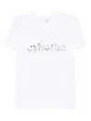 Ps By Paul Smith Ps Paul Smith Bloom Print Cotton T-shirt In White