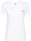 Ps By Paul Smith Womens Ps Swirl Logo T-shirt By Ps Paul Smith In White