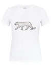 Ps By Paul Smith Tiger-print Cotton T-shirt In White