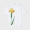 Ps By Paul Smith Ps Paul Smith Womens Flower Stem T Shirt In White